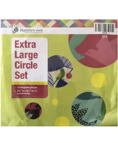 Circle Set Extra Large Patchwork Templates Matilda's Own