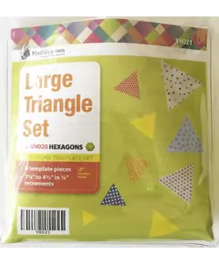 Triangle 60 Degree Large Patchwork Template Matilda's Own