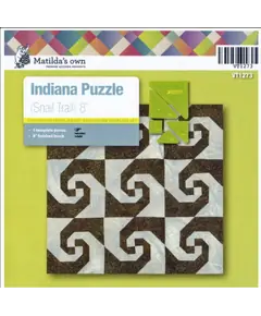 Indiana (Snail Trial) Patchwork Template Set Matilda's Own