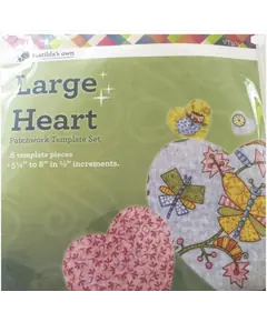 Heart Set Large Patchwork Template
