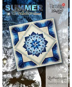 Summer Solstice Queen Quilt Pattern by Judy Niemeyer