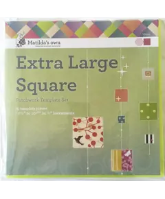 Square Set Extra Large Patchwork Templates Matilda's Own
