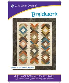 Braidwork Pattern by Cozy Quilt Designs - See Video