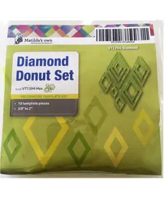 Diamond Donut Patchwork Template Set Matilda's Own