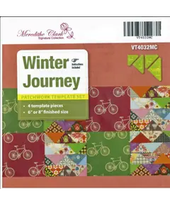 Winter Journey Patchwork Template Meredithe Clark Signature Collection