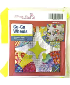 Go Go Wheels 12 Inch Patchwork Template Meredithe Clark Signature Collection