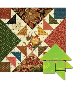 Parsons Geese Patchwork Template Meredithe Clark Signature Collection