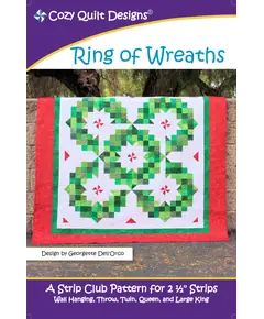 Ring of Wreaths Pattern by Cozy Quilt Designs