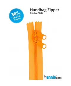 By Annie 30 Inch Handbag Zipper Papaya - See Video