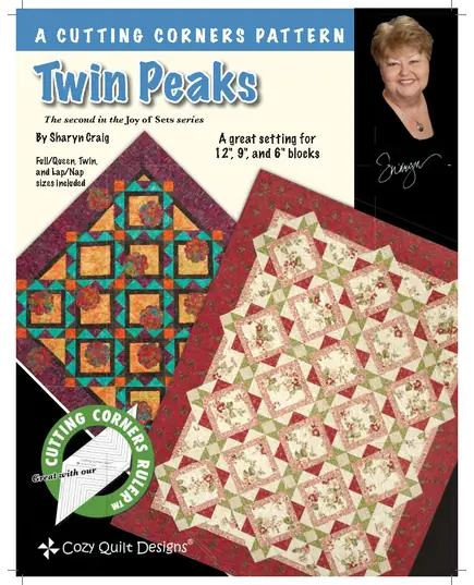 Twin Peaks Pattern by Cozy Quilt Designs