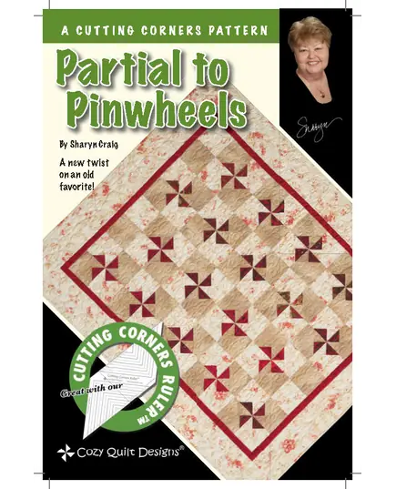 Partial to Pinwheels Pattern by Cozy Quilt Designs