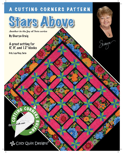 Stars Above Pattern by Cozy Quilt Designs