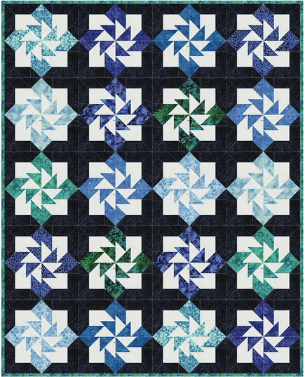 Tipsy Quilt Pattern by Cindi McCracken Designs