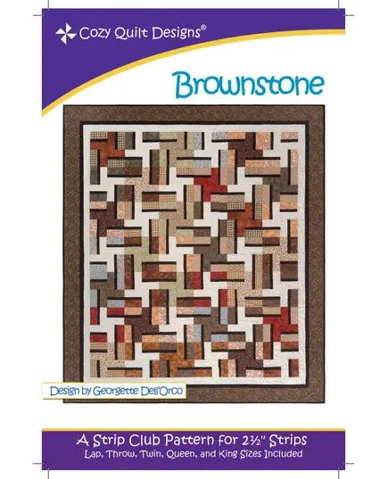 Brownstone Pattern by Cozy Quilt Designs