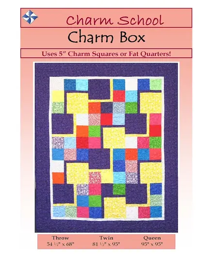 Charm Box Pattern by Cozy Quilt Designs