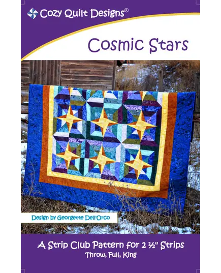 Cosmic Stars Pattern by Cozy Quilt Designs