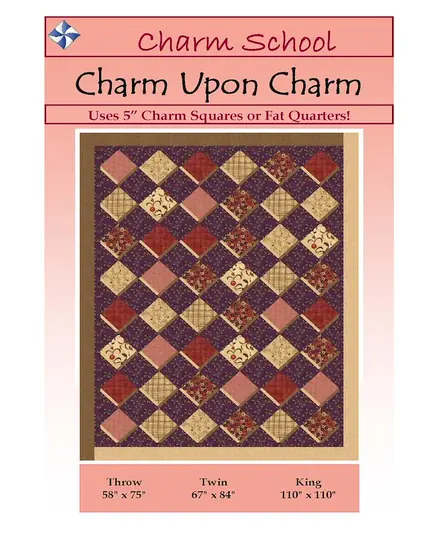 Charm Upon Charm Pattern by Cozy Quilt Designs