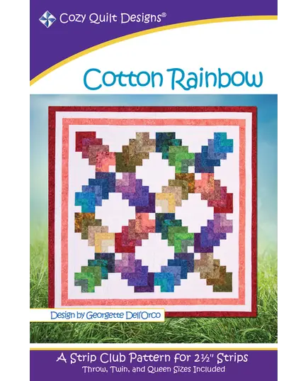 Cozy Rainbow Pattern by Cozy Quilt Designs