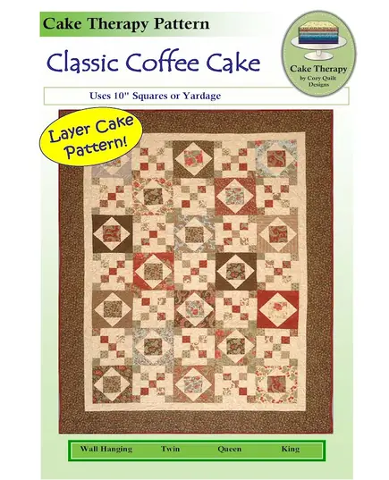 Classic Coffee Layer Pattern by Cozy Quilt Designs