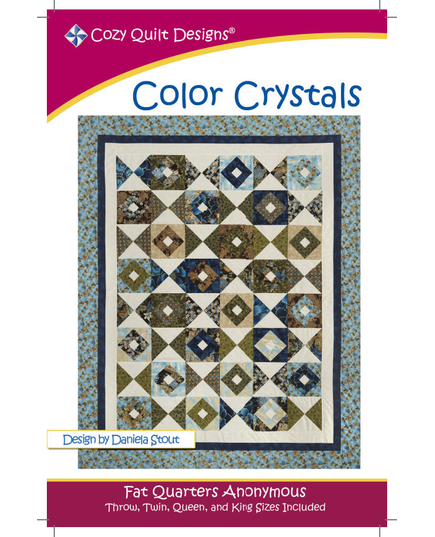 Color Crystals Pattern by Cozy Quilt Designs
