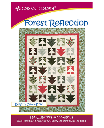 Forest Reflection Pattern by Cozy Quilt Designs