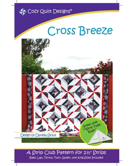 Cross Breeze Pattern by Cozy Quilt Designs