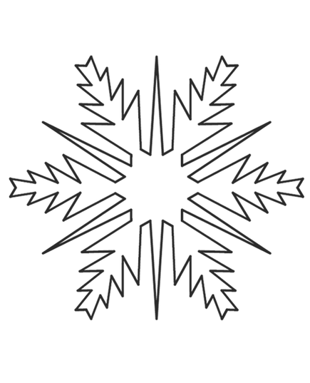 Super Easy Snowflake #30524