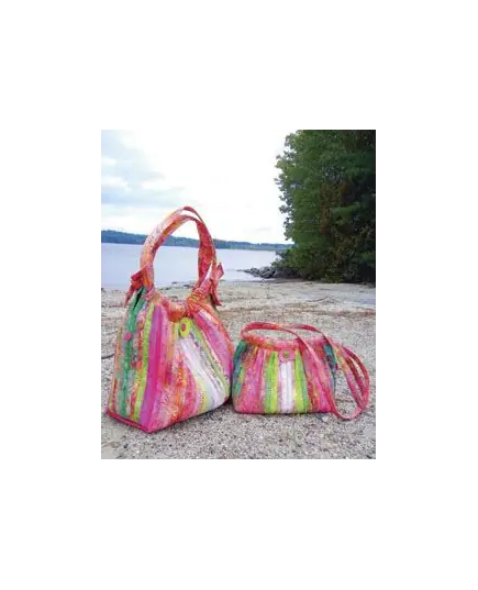 Bailey Island Hobo bag by Aunties Two Patterns ~ Jelly Roll Friendly