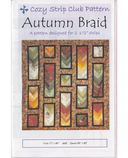 Autumn Braid Pattern by Cozy Quilt Designs