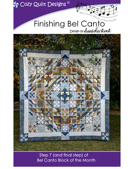 Nocturne Pattern (Bel Canto Block 6) by Cozy Quilt Designs
