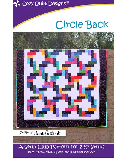 Circle Back Pattern by Cozy Quilt Designs - See Video