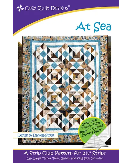 At Sea Pattern by Cozy Quilt Designs - See Video