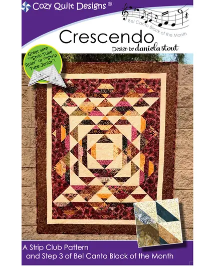 Finishing Pattern (Bel Canto Block 7) by Cozy Quilt Designs