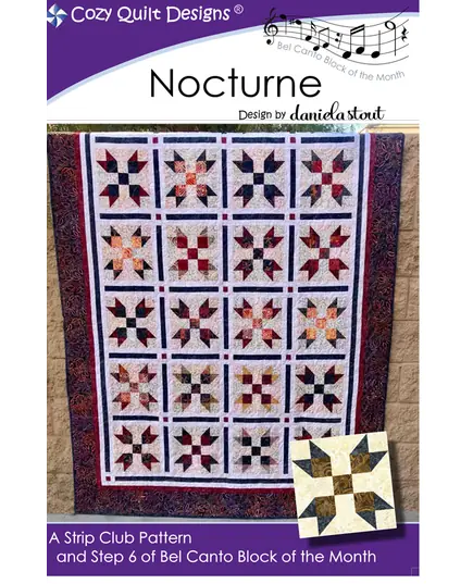 Duet Pattern (Bel Canto Block 4) by Cozy Quilt Designs