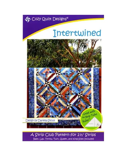 Intertwined Pattern by Cozy Quilt Designs - See Video