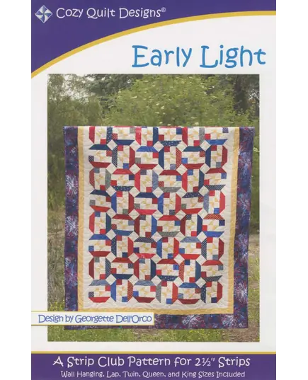 Early Light Pattern by Cozy Quilt Designs - See Video