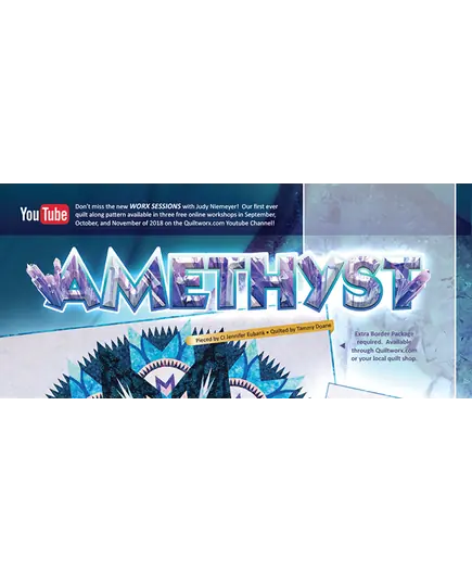 Amethyst Quilt Pattern by Judy Niemeyer - See Video