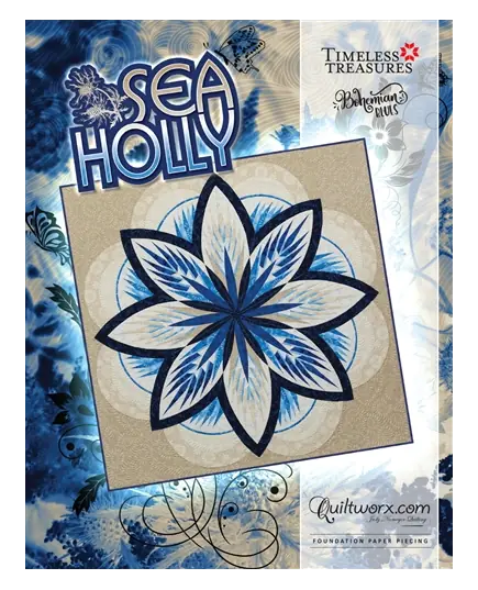 Sea Holly Quilt Pattern by Judy Niemeyer