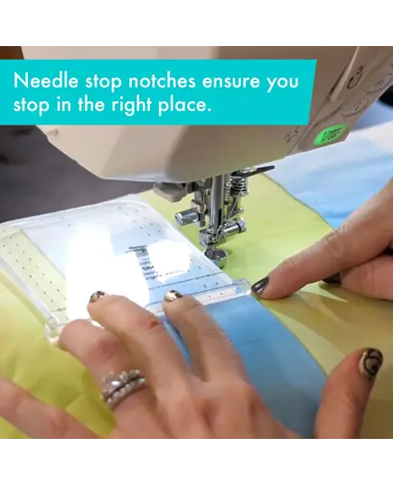 Shorty Creative Grids Non-Slip Free Motion Quilting Tool / Ruler SEE VIDEO