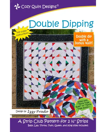 Double Dipping Pattern by Cozy Quilt Designs - See Video
