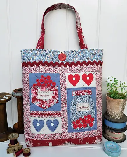 The Button Seller - Bag by Sally Giblin, The Rivendale Collection