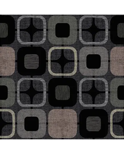 Black and Grey Squares - W108in 2.75mtr Quilt Backing Fabric 100% Cotton