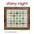 Starry Night Pattern by Cozy Quilt Designs