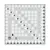 Left Handed Ruler 12.5 Inch Square by Creative Grids  SEE VIDEO