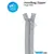 By Annie 24Inch Handbag Zipper Pewter - See Video