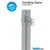 By Annie 40 Inch Handbag Zipper Pewter - See Video