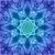Hummingbird Dream Big Kaleidoscope Hoffman Quilt Panel 43 x 43 Inches Digital Print