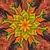 Autumn Dream Big Leaf Hoffman Quilt Panel 43 x 43 Inches Digital Print - HR4617-066