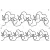 Stars & Clouds Border #30624