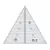 Creative Grids 60 Degree 12.5 inch Triangle